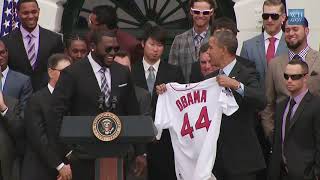 2013 World Series Champion Boston Red Sox @ The White House