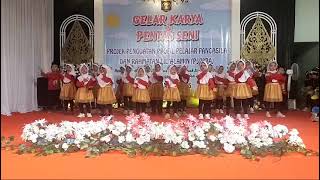 Gerak lagu || Ayo mama  || Pentas seni || RA Banat