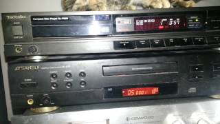 Technics SL-P200 & Sansui CD-210 - Cheap CD players from the flea market