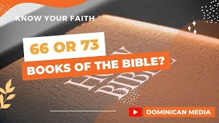 66 or 73: How Many Books are In The Bible?