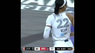 A’ja Wilson BREAKS WNBA Season SCORING RECORD! 😤 #shorts