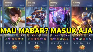 🔴[LIVE] PLAYER ASSASSIN SOLO RANK. YANG MAU MABAR MASUK AJA! APA KABAR KALIAN ? - Mobile Legends