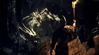 DARK SOULS 2 (SotFS): Cómo mejorar un arma al máximo con huesos de dragón petrificado al inicio.