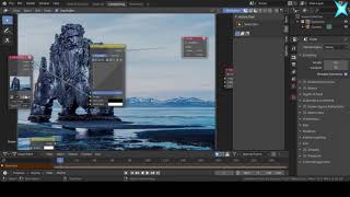 Композитинг в Блендер 3д 2.8- Цветокоррекция