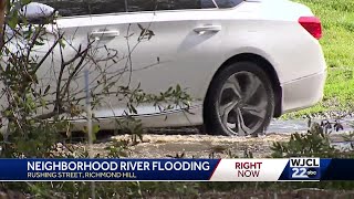 Flashbacks to Debby: Richmond Hill residents face rising river water