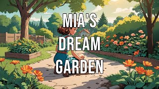 Mia's Dream Garden - Learn English through short stories