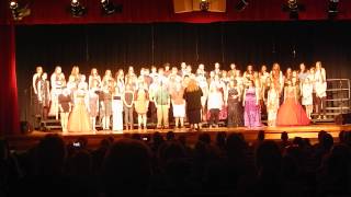 HHS combined choruses -- Joyful, Joyful.  20140506