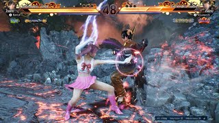 Tekken 8 - Sailor Chibi Moon defeats Xiaoyu