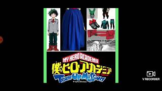 My hero academia deku pro hero suit