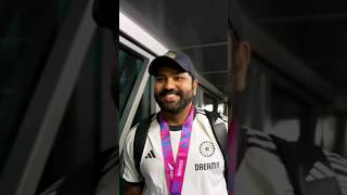 The T20WorldCup Champions have arrived in New Delhi #rohitsharma #teamindia #delhi #shorts #viral