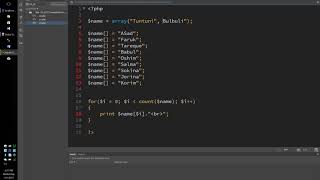 array program in php -Day 4