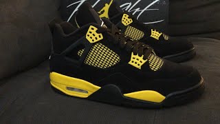 ASMR AIR JORDAN 4 THUNDER (2023) UNBOXING