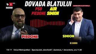 BUNĂ, ROMÂNIA! BLAT AUR-PSD. ÎNREGISTRARE INCNDIARĂ / CIOLACU ȘI TRUMP AU STAT PE TELEFON. P2/2