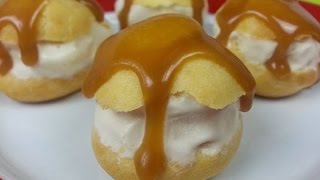 PROFITEROLE ICE CREAM SANDWICHES (How to)