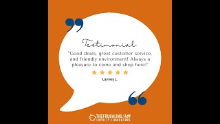 "Good deals..." Customer Testimonial