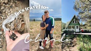 COLORADO TRAVEL VLOG | riding through the mountains, travel mishaps, and feeding chipmunks!