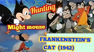 Frankenstein Cat 1942 | MIGHTY MOUSE | Super@cartoonflix15