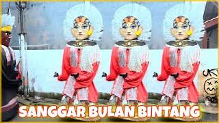 Ondel-ondel Betawi Sanggar Bulang Bintang Menghibur Warga Kemayoran