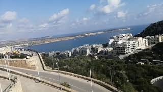 Mellieha, view from the Mellieha old town, Malta