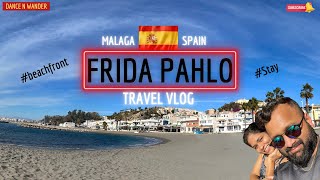 Frida Pahlo in #malaga | #beachfront #uniquestays #airbnb #travelvlog #vlogger #beach