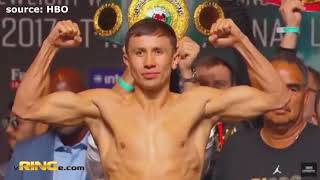 Геннадий GGG Головкин — Сауль Канело Альварес. Взвешивание и Face off | Golovkin—Canelo weigh in