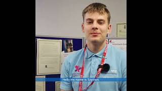 Volunteer Szymon - the opportunities volunteering at Mid Cheshire Hospitals can bring