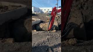 Massive Underground Oil Tank Removal