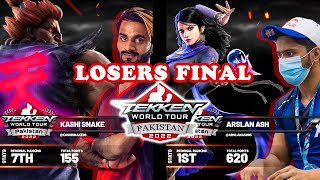 Kashi Snake vs Arslan Ash - Losers Final - TEKKEN World Tour 2022 Pakistan Regional Finals