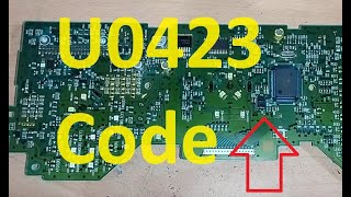 Causes and Fixes U0423 Code: Invalid Data Received from Instrument Panel Cluster Control Module IPC