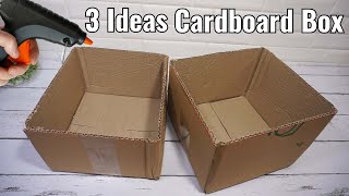 Why I Hold on to and Recycle Cardboard Boxes for 3 Clever DIY Ideas