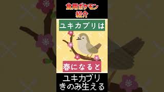 【闇】食用ポケモン『ユキカブリ』お腹から木の実が生える【#ポケモン #ポケットモンスター #pokemon #vtuber 】#shorts