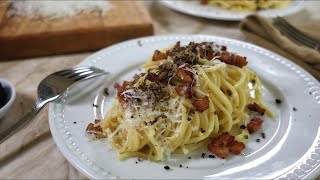 Black Truffle Carbonara Recipe