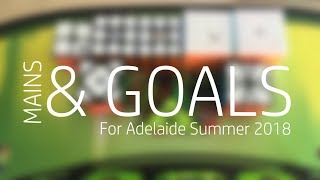 Mains & Goals For Adelaide Summer 2018!