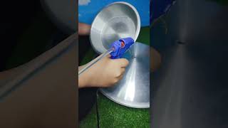 Making miniature space ship UFO for Alien (cara buat kapal alien UFO) boneka 1/6