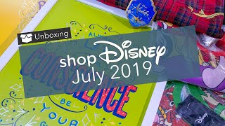 Unboxing: ShopDisney July | Disney Wisdom - Disney Merch - EricRovtar.com