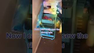 Ribbon tutu,  gramercy cart, unboxing craft cart, and craft storage for craft room idea