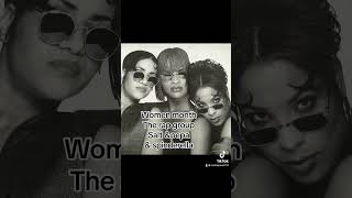 Women month rap group salt & pepa &spinderella