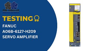 TESTING A FANUC A06B-6127-H209 SERVO AMPLIFIER #cnc #electronics #fanuc #servo #amplifier