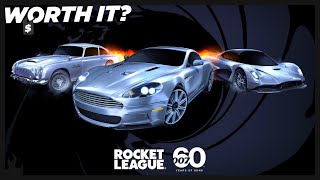 The James Bond 007 Cars Have RETURNED! Rocket League Bundle Review [Customization]