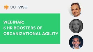 Webinar "6 HR Boosters of Organizational Agility"