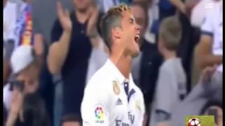 بكاء كريستيانو رونالدو بعد خسارة ريال مدريد امام برشلونة (حزين جدااً)