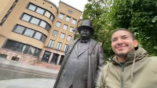 Walking in Kaunas Old Town 😎 Laisvės Alėja Part 2 😍 جولة وسط المدينة كاوناس👍