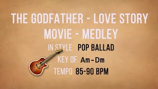 The Godfather - Love Story - Medley - Backing Track