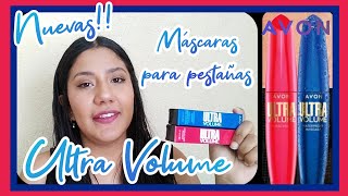 Máscaras para pestañas Ultra Volume de Avon #avoncosmetics #avonméxico