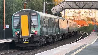 London Northwestern pulling out of Berkswell station towards Coventry September 24