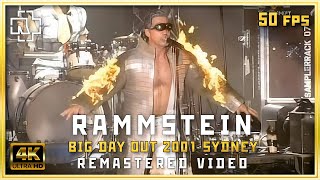 Rammstein - Rammstein 4K Русские субтитры Big Day Out Festival Sydney 2001 50fps remastered video