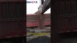 Hello friends, SanQ invites you to watch the concrete production process!#machine #manufacturing