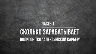 Сколько "зарабатывает" Алексинский карьер