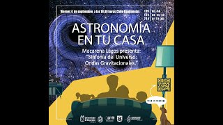 Charla: Sinfonía del Universo: ondas gravitacionales