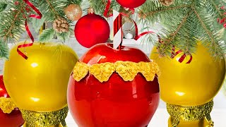 How to Make Christmas Candy Apples - Best Candy Apple Recipe in Town!